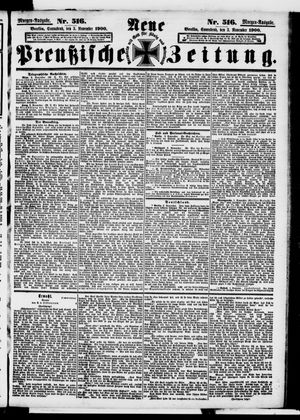Neue preußische Zeitung vom 03.11.1900