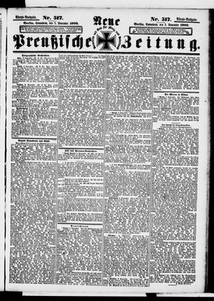 Neue preußische Zeitung vom 03.11.1900