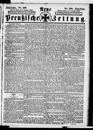 Neue preußische Zeitung vom 04.11.1900