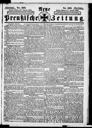 Neue preußische Zeitung vom 07.11.1900