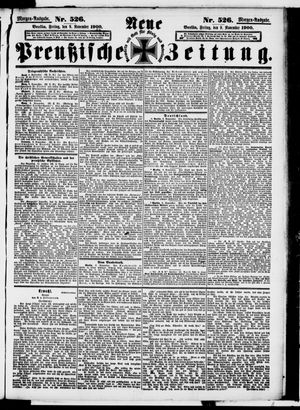 Neue preußische Zeitung vom 09.11.1900