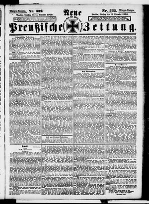 Neue preußische Zeitung vom 13.11.1900