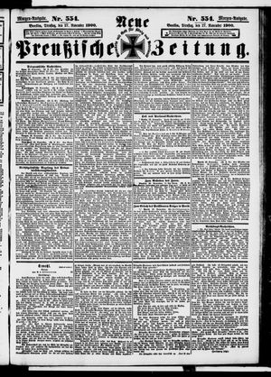 Neue preußische Zeitung vom 27.11.1900
