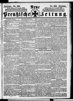 Neue preußische Zeitung vom 30.11.1900