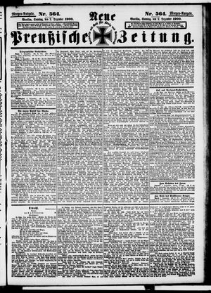 Neue preußische Zeitung vom 02.12.1900