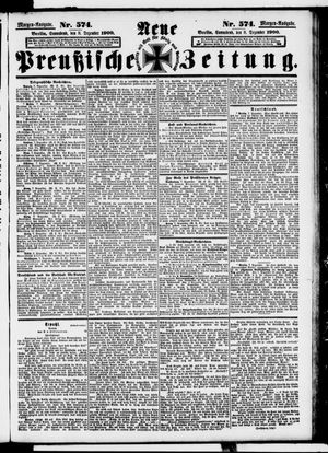 Neue preußische Zeitung vom 08.12.1900