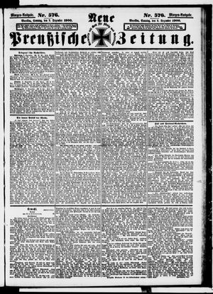 Neue preußische Zeitung vom 09.12.1900