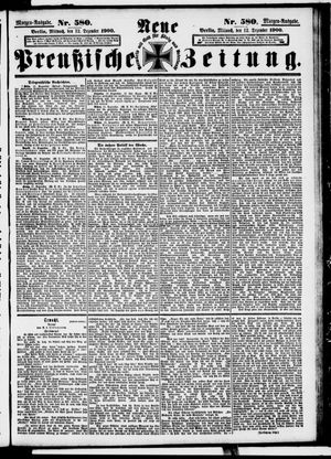 Neue preußische Zeitung vom 12.12.1900