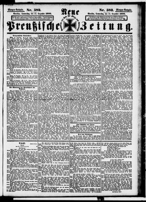 Neue preußische Zeitung vom 13.12.1900