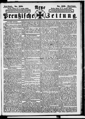 Neue preußische Zeitung vom 17.12.1900