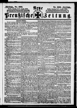 Neue preußische Zeitung vom 27.12.1900