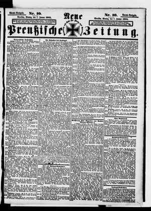 Neue preußische Zeitung vom 07.01.1901
