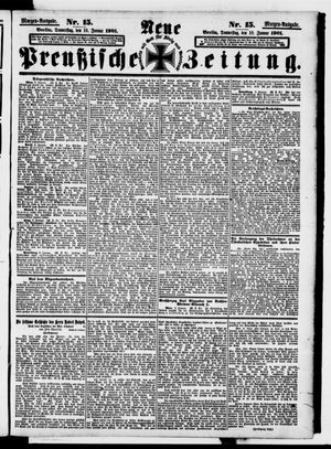 Neue preußische Zeitung vom 10.01.1901