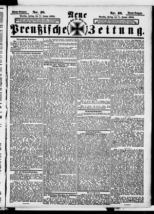 Neue preußische Zeitung vom 11.01.1901