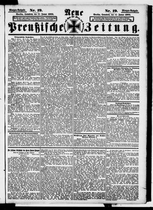 Neue preußische Zeitung vom 12.01.1901