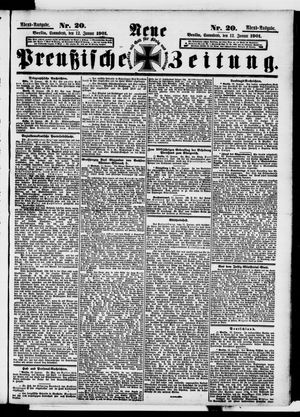 Neue preußische Zeitung vom 12.01.1901