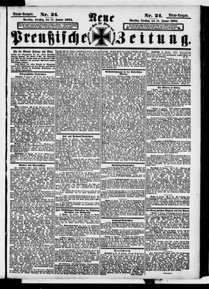 Neue preußische Zeitung vom 15.01.1901