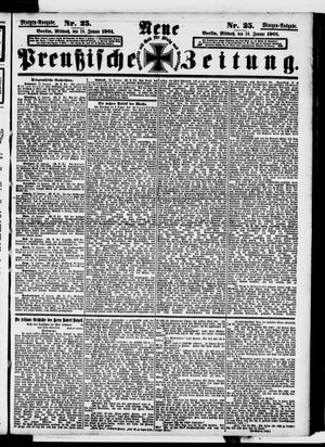 Neue preußische Zeitung vom 16.01.1901