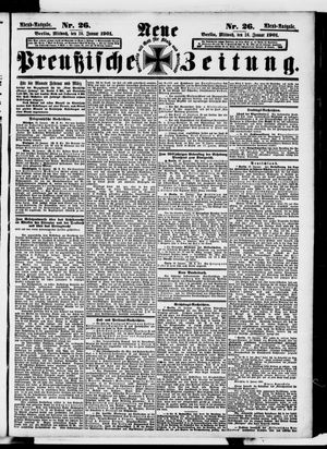 Neue preußische Zeitung vom 16.01.1901