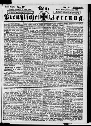 Neue preußische Zeitung vom 23.01.1901