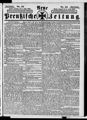 Neue preußische Zeitung vom 26.01.1901