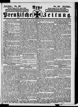 Neue preußische Zeitung vom 28.01.1901