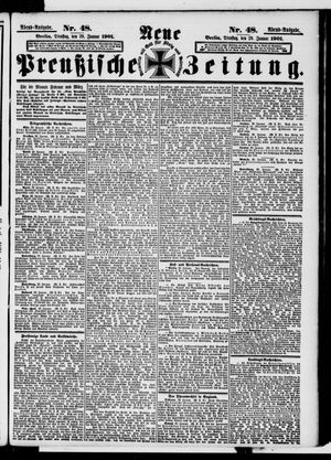 Neue preußische Zeitung vom 29.01.1901