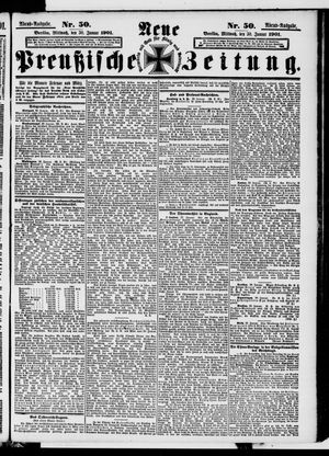 Neue preußische Zeitung vom 30.01.1901