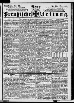 Neue preußische Zeitung vom 01.02.1901