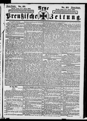 Neue preußische Zeitung vom 08.02.1901
