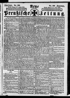 Neue preußische Zeitung vom 10.02.1901