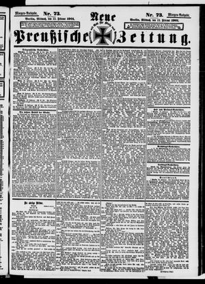 Neue preußische Zeitung on Feb 13, 1901