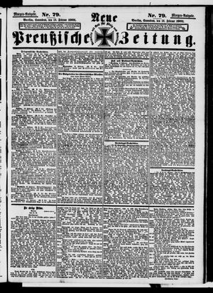 Neue preußische Zeitung vom 16.02.1901
