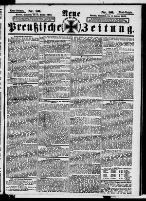 Neue preußische Zeitung vom 16.02.1901