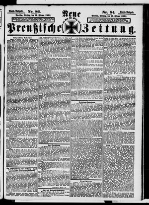 Neue preußische Zeitung vom 19.02.1901
