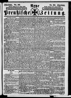 Neue preußische Zeitung vom 24.02.1901