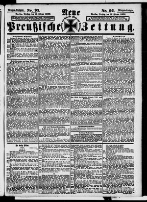 Neue preußische Zeitung vom 26.02.1901