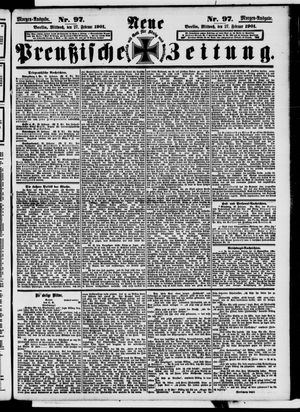 Neue preußische Zeitung vom 27.02.1901