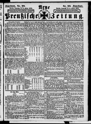 Neue preußische Zeitung vom 28.02.1901
