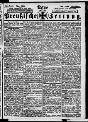 Neue preußische Zeitung vom 28.02.1901