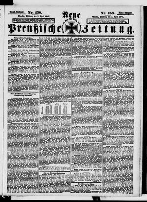 Neue preußische Zeitung vom 03.04.1901