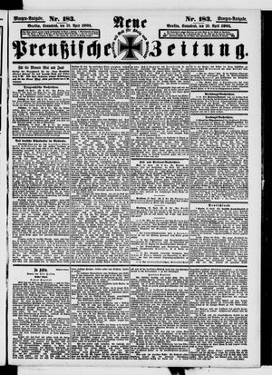 Neue preußische Zeitung vom 20.04.1901