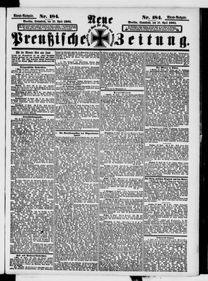 Neue preußische Zeitung vom 20.04.1901