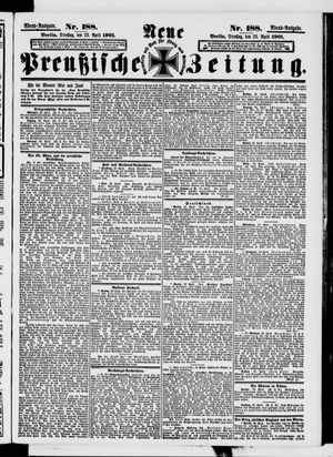 Neue preußische Zeitung vom 23.04.1901