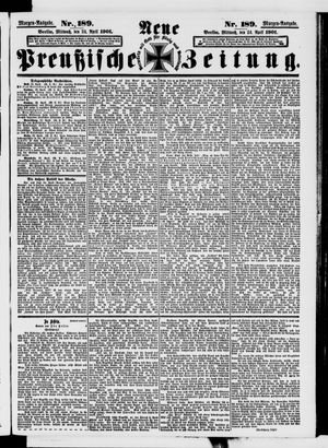 Neue preußische Zeitung vom 24.04.1901
