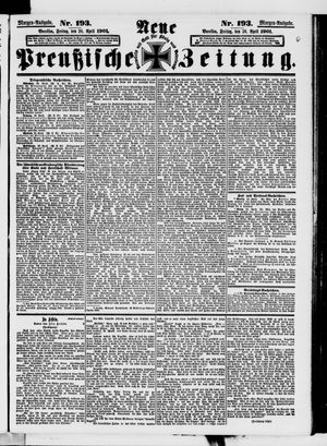 Neue preußische Zeitung vom 26.04.1901