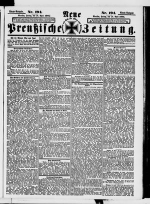 Neue preußische Zeitung vom 26.04.1901