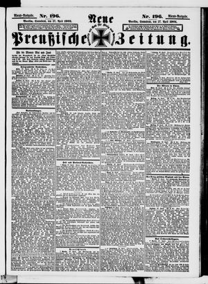 Neue preußische Zeitung vom 27.04.1901