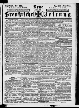Neue preußische Zeitung vom 11.05.1901