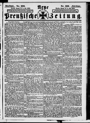 Neue preußische Zeitung vom 13.05.1901